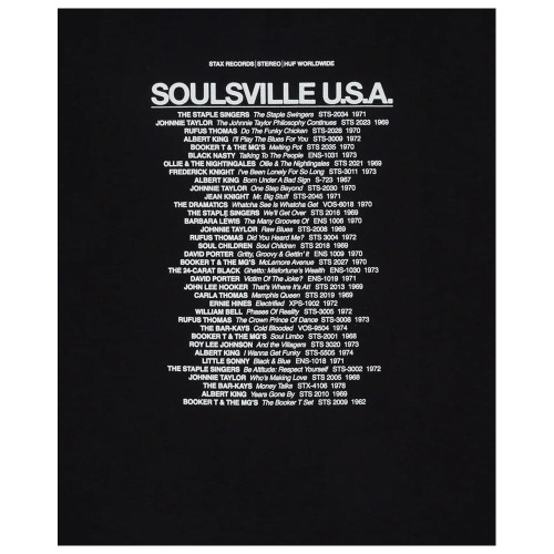 Huf Ανδρική κοντομάνικη μπλούζα Soulsville Usa Tee